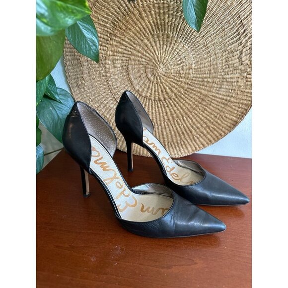 Sam Edelman women’s size 8 black pump heels - Picture 1 of 12